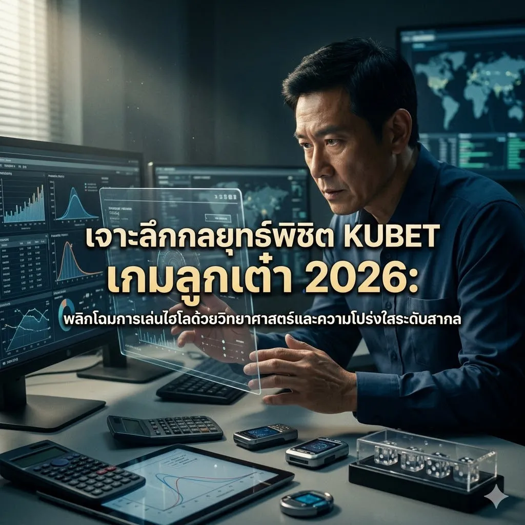 เจาะลึกกลยุทธ์พิชิต Kubet เกมลูกเต๋า 2026: พลิกโฉมการเล่นไฮโลด้วยวิทยาศาสตร์และความโปร่งใสระดับสากล