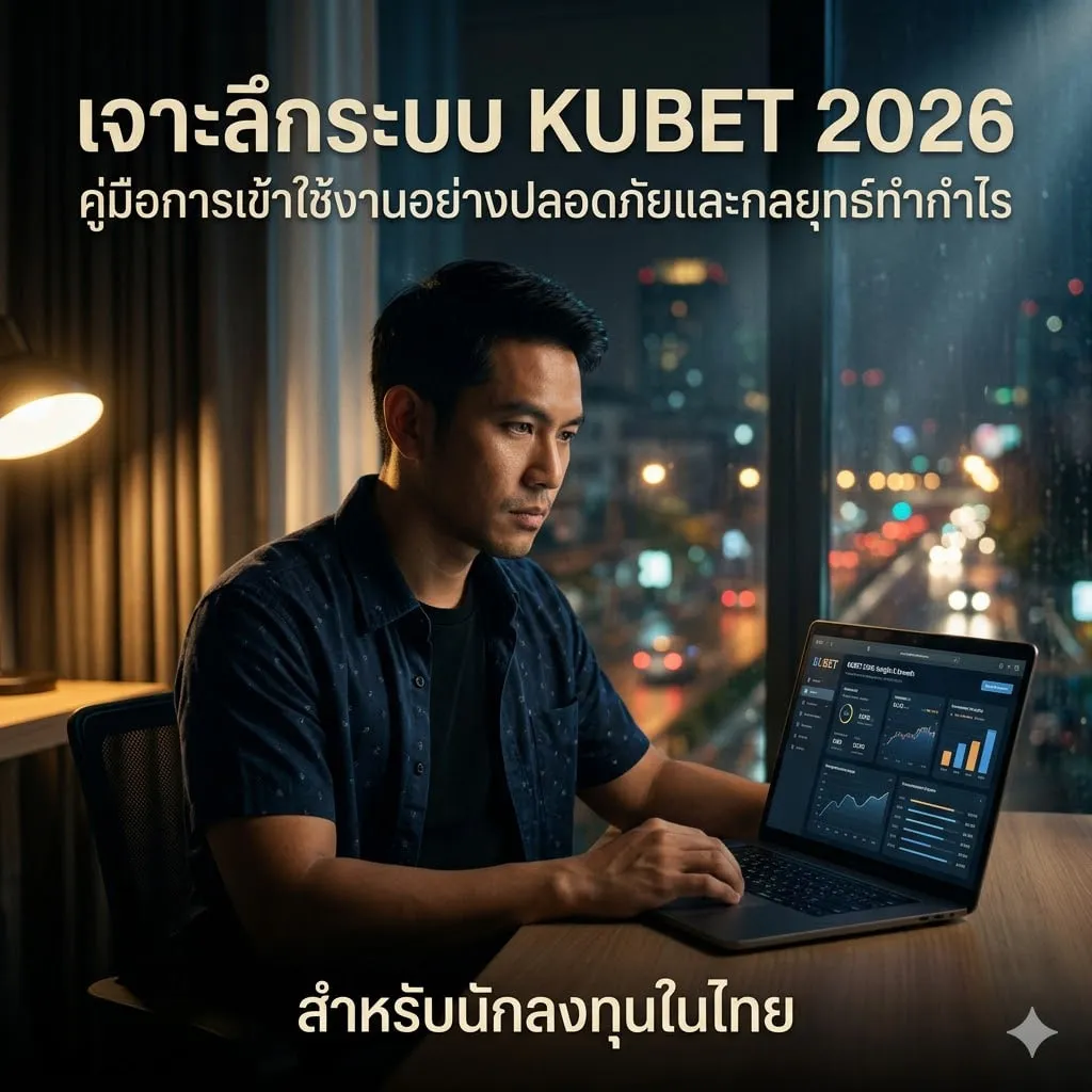 เจาะลึกระบบ KUBET 2026: คู่มือการเข้าใช้งานอย่างปลอดภัยและกลยุทธ์ทำกำไรสำหรับนักลงทุนในไทย